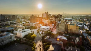 Skyline of newark